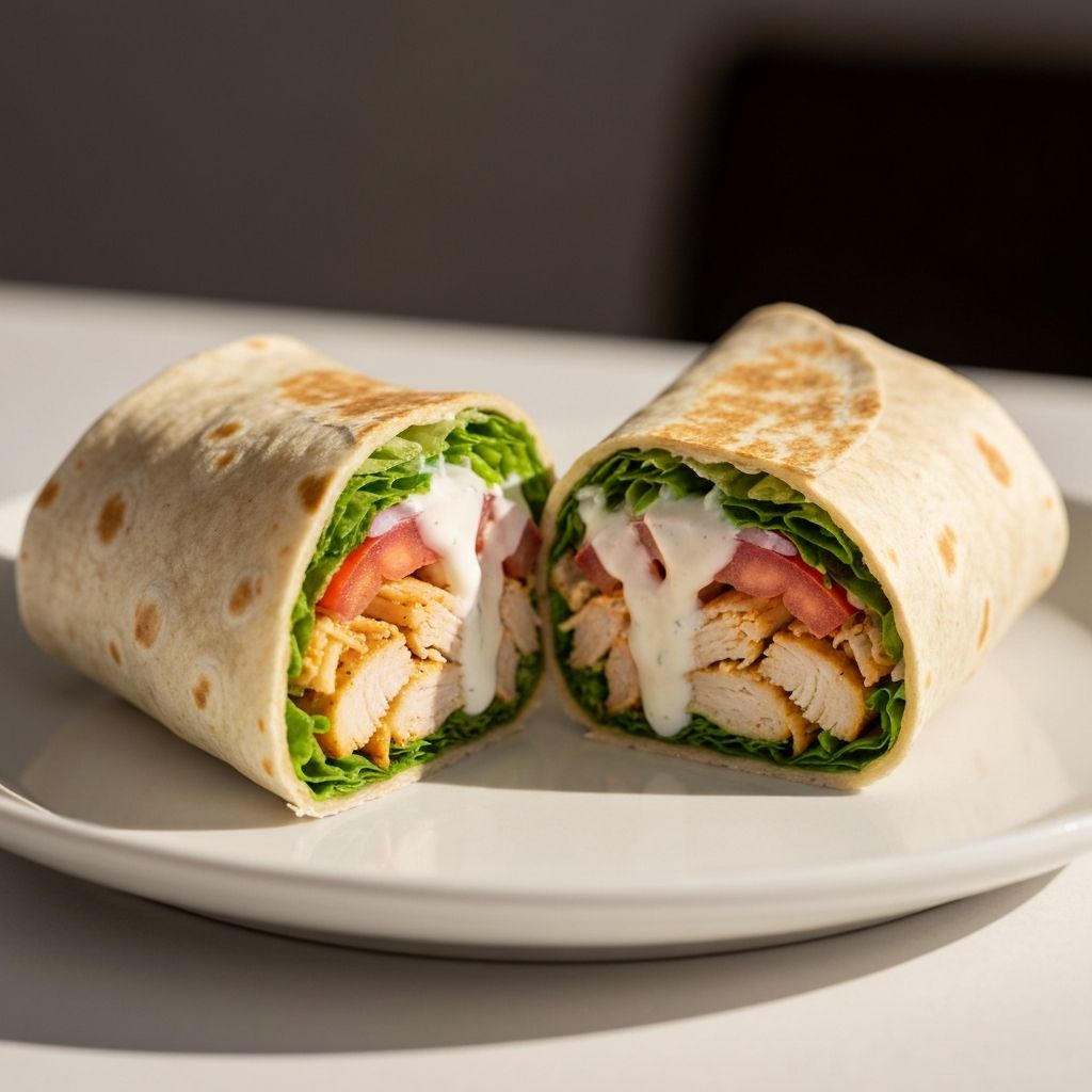 Lazy Chicken Wrap