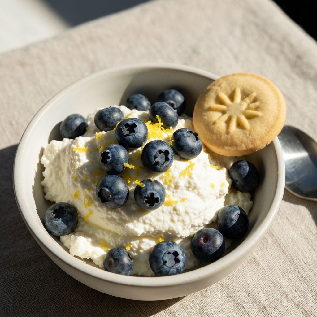 Lemon-Blueberry Ricotta