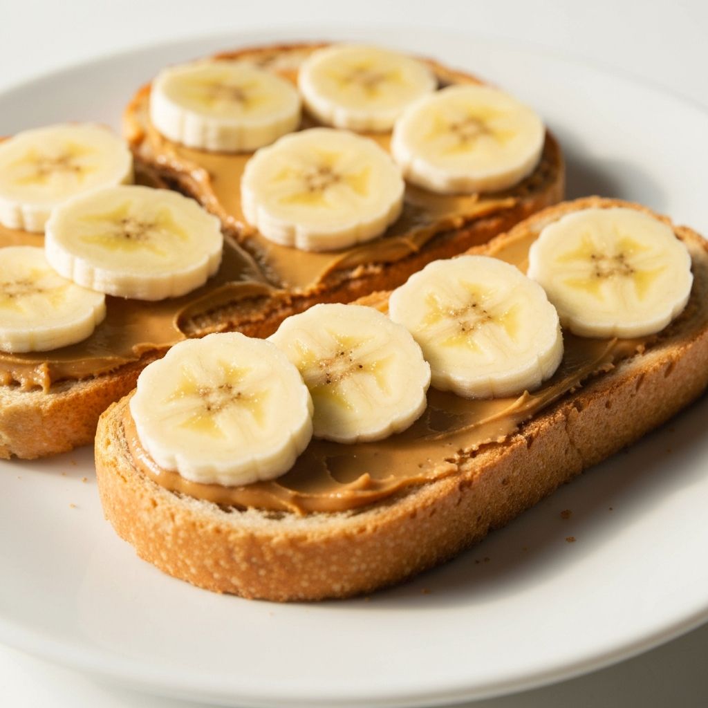 Peanut Butter Banana Toast
